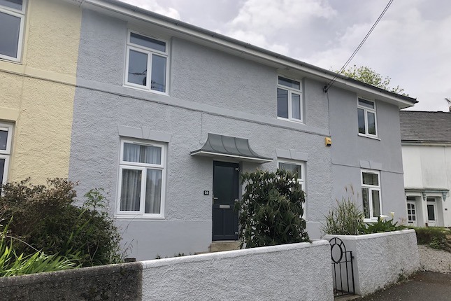 Outside of house